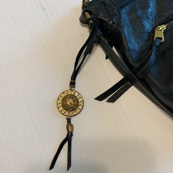 Peace & Love Women’s Leather Crossbody Purse - Picture 9 of 10